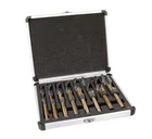 KFD1008-SET Piece Heavy Duty High Speed Steel Reduced Shank Drill Bit Set... New. Price: $277.58.