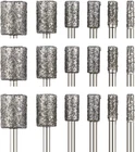 1/8 Shank Diamond Grinding Burr Drill BIT,30PCS 46# Set Cylinder He New. Price: $25.95.
