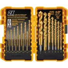 Titanium Nitride Coated Pilot Point Drill Bit Set (21-PIECE) New. Price: $31.84.