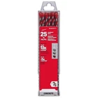 25 Pieces Milwaukee Shockwave Carbide Hammer Drill Bit Kit Red (48-20-9111) New. Price: $49.47.
