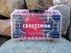 Craftsman 24-PC Screw Driving Bit Set CMAF1224 Open. Price: $13.99.