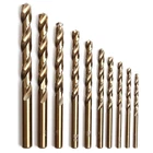 Cobalt Drill Bits Set 10PCS, M35 Jobber Length Twist Kit For Hard Met New. Price: $11.37.