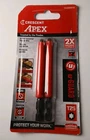 Crescent Apex U-guard T25 3-1/2" Covered Power Bits Impact Rated Pack New. Price: $9.00.