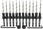 Ftg Usa 12 Pc #10 (3/16") Countersink Drill Bit Set For Wood With Tapered Dri... New. Price: $84.47.