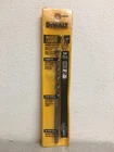 Dewalt DW5225 1/4" X 6" Carbide Tipped Percussion Drill Bit 3-FLAT Shank Pc New. Price: $8.56.