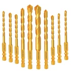 Titanium Masonry Drill Bits Set, 10PCS Concrete Ceramic Tile ... New. Price: $27.49.