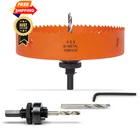 Vikiton 6-3/8 Inch Hole Saw With Arbor For Metal Wood In, Orange New. Price: $35.98.