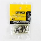 Dewalt DW2014B4 Drywall Screw Setters 4PK New. Price: $9.09.