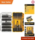 Dewalt Screwdriver Bit Set With Tough Case, 45-PIECE (DW2166), Grey/silver New. Price: $23.74.