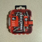 15 Pc. Craftsman #2 Phillips Driver Bit / Impact Rated Inch New. Price: $15.00.