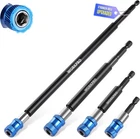 Workpro 4PCS Magnetic Drill Screwdriver Bit Holder Extender In 2-3/8",4",6",12'' New. Price: $18.99.