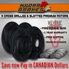 Fits 2007 2008 2009 2010 Jeep Wrangler Drill Slot Brake Rotors Ceramic Blk New. Price: $419.70.