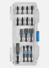 Hart 15-PIECE Impact Driver Bit Set Magnetic Holder 1/4"-HEX Torsion Zone New. Price: $15.99.