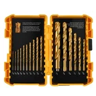 Huazhichun Titanium Twist Drill Bit Set - 16 Pcs Hex Shank High Speed Steel For New. Price: $27.78.