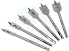 Tolsen 6PCS Carbon Steel Wood Drill Bits 3/8, 1/2, 5/8, 3/4, 7/8, And Inch New. Price: $18.99.