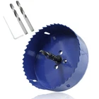 Luomorgo 105MM/4 Inch Hole Saw, 1/4 Cutting 4-1/8" 105MM, Blue New. Price: $21.25.