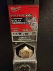 Milwaukee 1/8" Sds Plus 18" Hammer Drill Bit New. Price: $39.50.