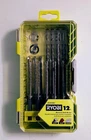 Ryobi Pc Masonry Drill Bit Set A101201 For Block Brick Concrete 1/4" Shank New. Price: $18.88.