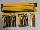 11 Pcs Dewalt 1/4" 3/16" 1/8" Drill Bits - New. Price: $31.99.