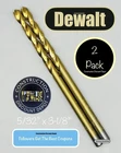 Pack Dewalt 5/32" X 3-1/8" Titanium High Speed Steel Drill Bit Hss New. Price: $9.99.