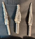 New Matco Piece Spiral Flute Step Drill Bit Set MSTSFSD3. Price: $95.00.