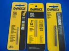 Lot Of Six Piece Dewalt High Speed Steel Drill Bits DW1904 DW1905 DW1106 New. Price: $6.99.