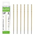 1/8 Inch Extra Long Drill Bits (6 Pack), Aircraft Titanium M2 High New. Price: $14.74.