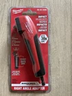 Milwaukee Shockwave Impact Duty Right Angle Adapter! Hard To Reach Spots Sealed! New. Price: $19.95.