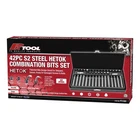 Pk Tool Hetok Combination Bits S2 Steel 42PC Set Brand. Price: $83.16.
