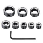 Depth Drill Bit,stop Collar Set Includes 1/8 3/16 1/4 5/16 3/8 7/ New. Price: $12.99.