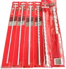 6PC Vermont American By Bosch 13" Carbide Tipped Rotary Masonry Drill Bit Set New. Price: $29.99.