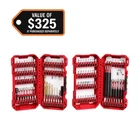 Milwaukee Shockwave Impact Duty Alloy Steel Screw Driver Bit Set (125-PIECE) New. Price: $44.95.