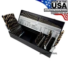 Norseman Pc Hi-moly M7 Drill Bit Set Number Letter 1/16" To 1/2" Usa SP-115 New. Price: $349.99.
