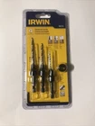 Irwin Drill Bit Set Countersink 4-PIECE 1882793 New. Price: $43.00.
