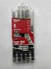 Milwaukee 48-20-7498 5 Piece 4-CUTTER Sds-plus Carbide Hammer Drill Bit Kit New. Price: $24.99.
