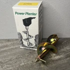 Power Planter Garden Auger For Drill 3" X 7" Bulb & Beddng Tool Usa Made New. Price: $17.00.