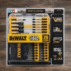 Dewalt Flextorq 1/4-IN Impact Driver Bit 26-PIECE Universal DWANGFT26SET New. Price: $26.66.