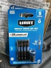 2 Hart HAVS03 Impact Drive Bit Set New. Price: $10.99.
