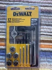 New Dewalt 17PC Fractional Tap & Hex Die Tool Set DWA1451 Repair Create Threads. Price: $33.15.