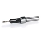 Woodriver 7/64" X 3/8" Carbide-tipped Countersink Set With Brad Point Pilot New. Price: $13.99.