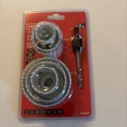 Craftsman Hole Saw Kit Piece CMAH1SET7 1-2.5 In Diameters New Sealed. Price: $14.00.