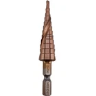 Hymnorq M35 Cobalt Step Drill Bit Metric 3MM-14MM, Hss-co 5% Spiral... New. Price: $15.91.
