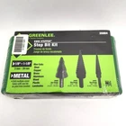 Greenlee Kwik Stepper Bit Kit 1-1/8" (3MM-29MM) Made In Usa 35884 New. Price: $109.95.
