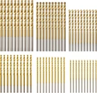 Amoolo Titanium Drill Set (60 Pcs), Premium 4341 Hss Micro For Wo New. Price: $19.15.