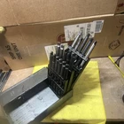 15 Pcs Morse Taper Shank Drill Bit 33/64-3/4 Used. Price: $250.00.