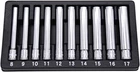 Astro Pneumatic 4110 Piece 3/8" Drive Metric Extra Deep Socket Set New. Price: $84.42.