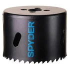Spyder 600093CF Hole Saw, Bi-metal, 3IN New. Price: $16.89.