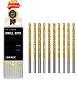 Craly 1/8 Inch 10-PC Cobalt Drill Bit Pack, M35 Hss Titanium Coated New. Price: $25.99.