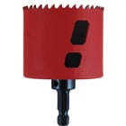 Morse MHSA34C Hole Saw, 2-1/8 Dia, 1-15/16 Cutting, 3/8 Arbor, 4/6 Tp New. Price: $34.01.