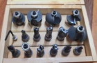 Mlcs 15 Piece Router Bit Set 1/2" Shank Carbide Tipped Woodworking Storage Case Open. Price: $39.99.